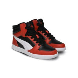 40693302-Puma Punch Mid JR PUMA Black-Candy Apple