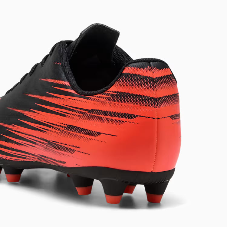 10849307 ATTACANTO II FG/AG Black-Glowing Red PUMA