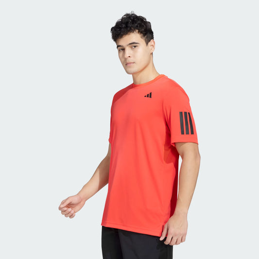 JX3204 Adidas Club 3 Stripes Tee