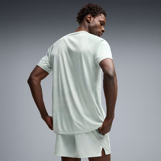 52841529 Run Velocity AOP Tee Creme De Mint