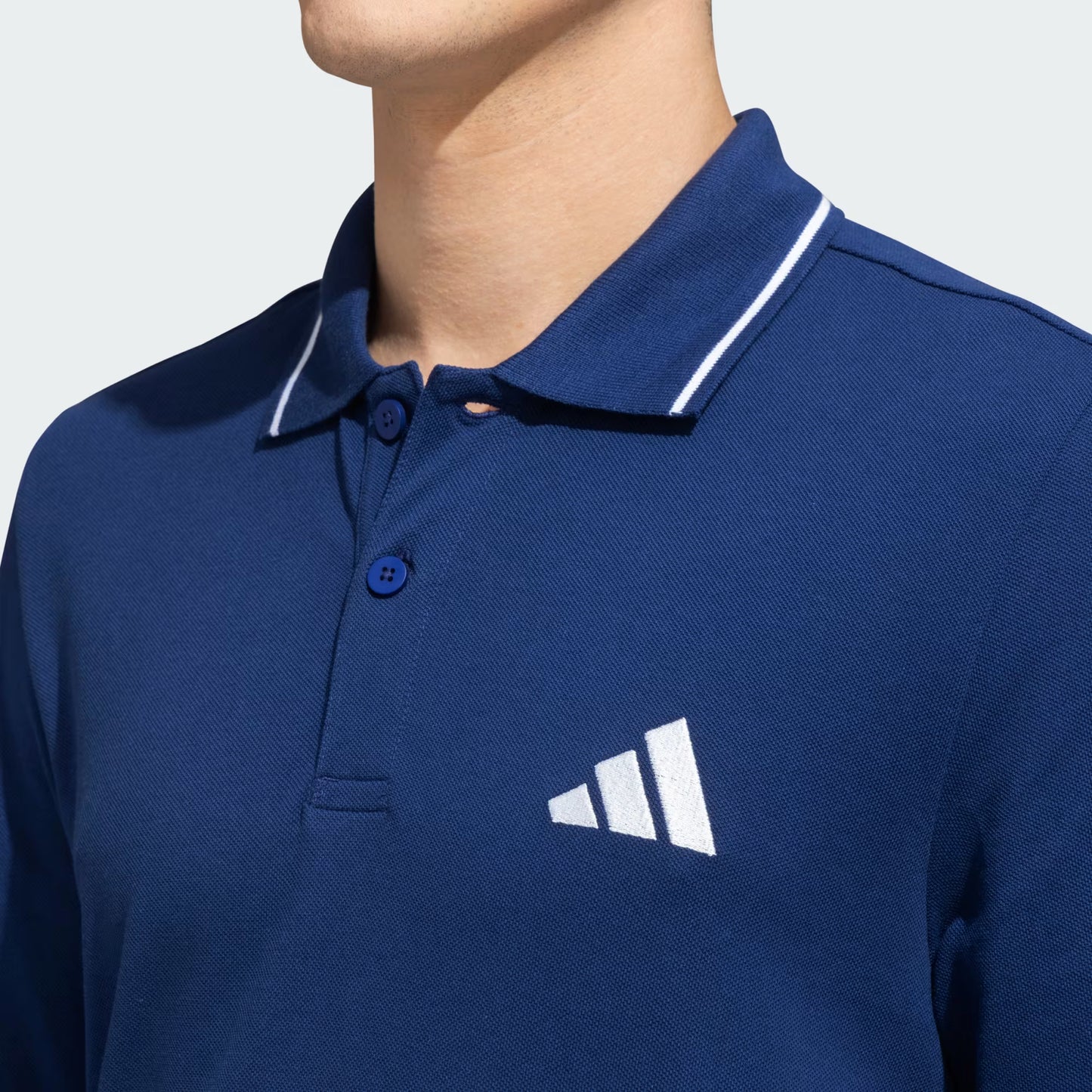 KE1762 Adidas Small Logo Pique Polo Shirt