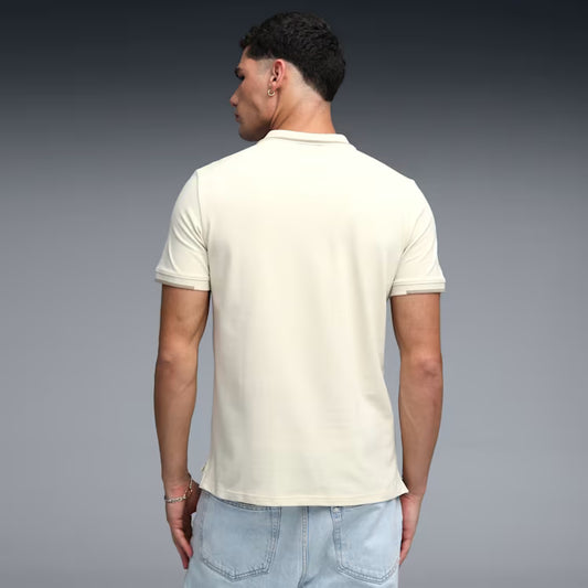 63413787 Puma Wardrobe Essentials Men's Contrast Polo T-shirt