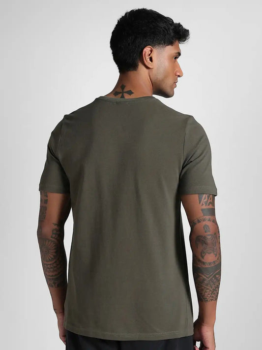 63262281-ELEVATED ESS Crew Neck Tee Loden Green