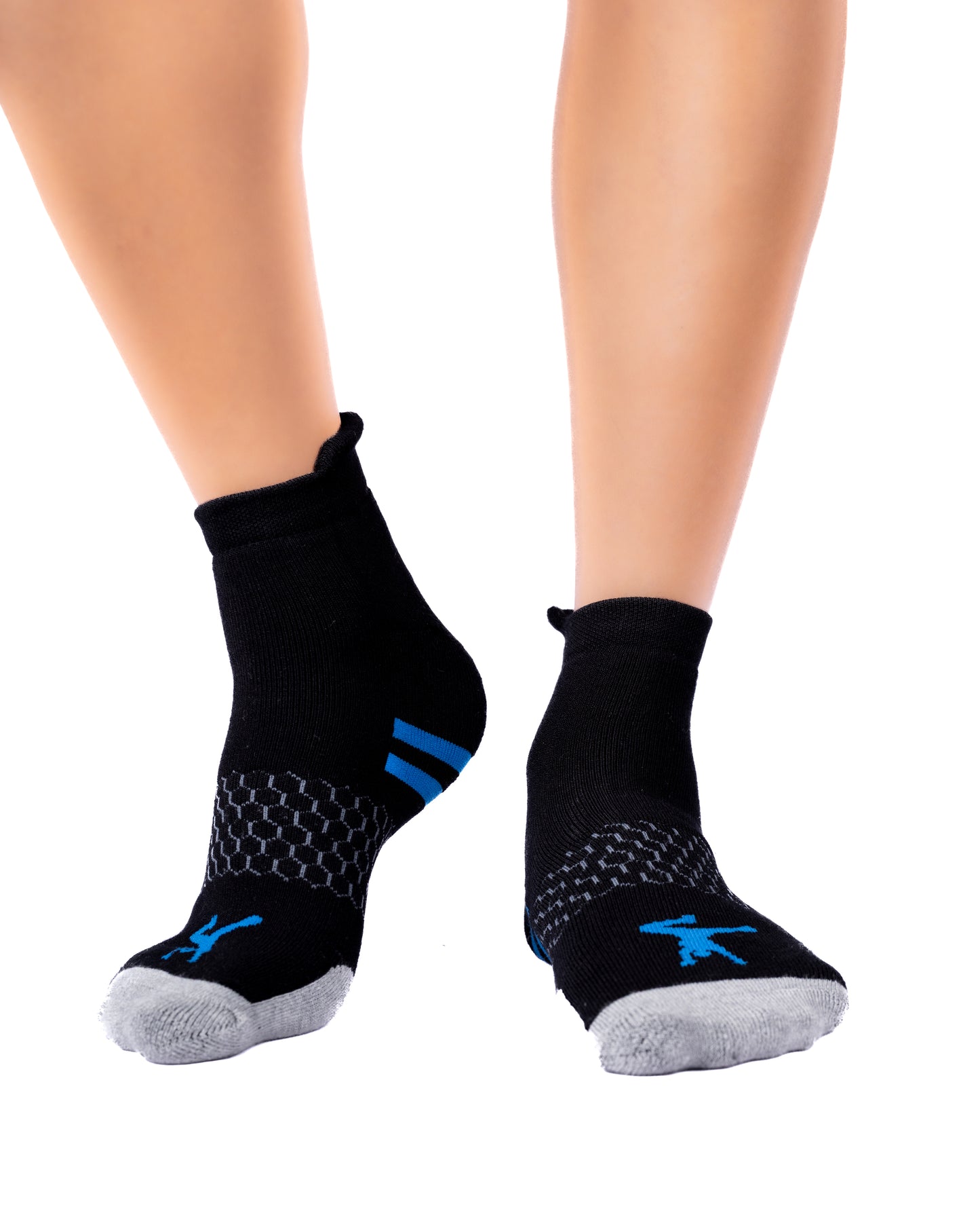FL3PS010 Ankle Length Socks Tri-Pack • Honeycomb Arch Support System