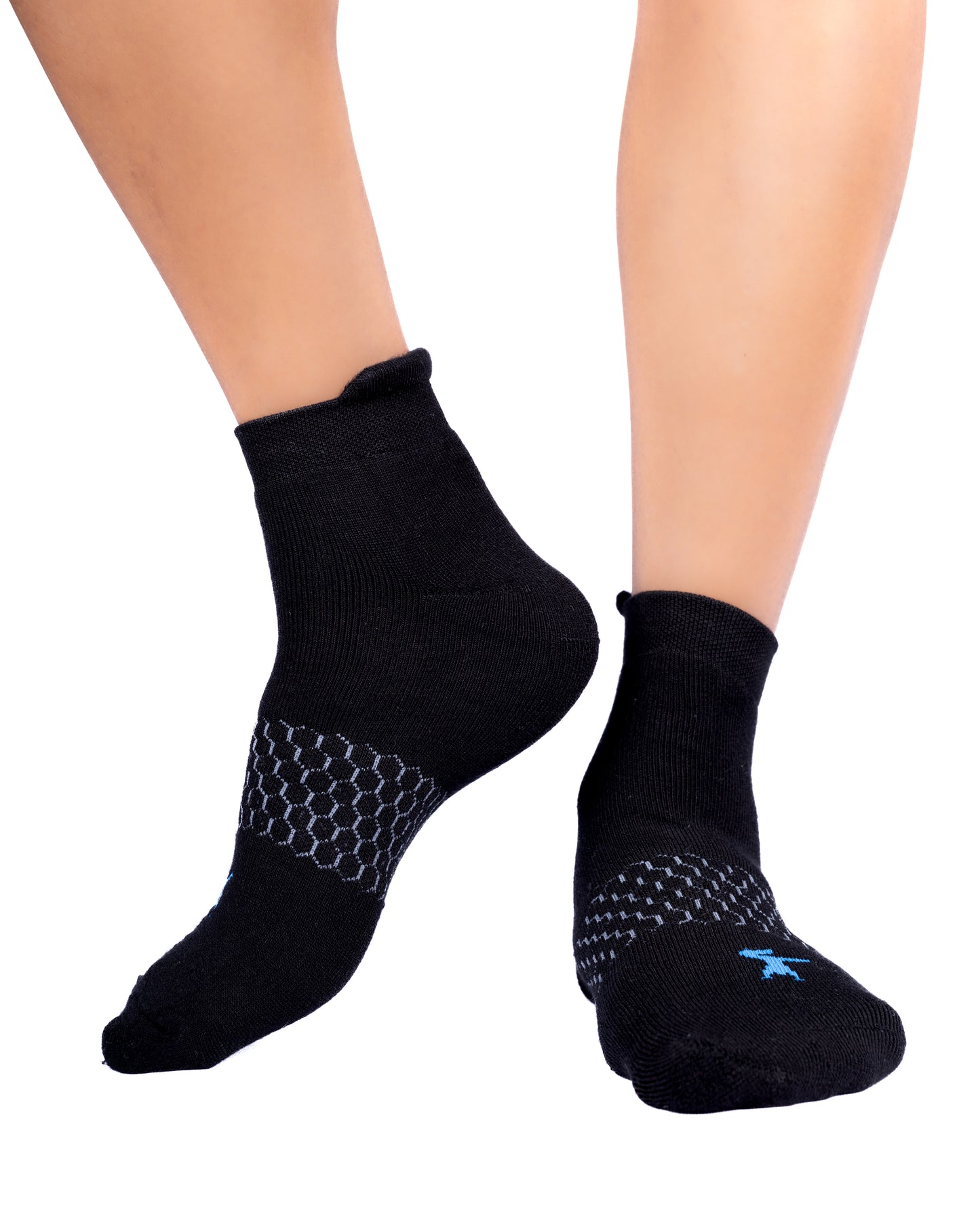 FL3PS009 Ankle Length Socks Tri-Pack • Honeycomb Arch Support System