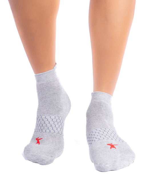 FL3PS009 Ankle Length Socks Tri-Pack • Honeycomb Arch Support System