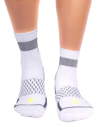 FL3PS007 Full Length Socks Tri-Pack • Honeycomb Arch Support System