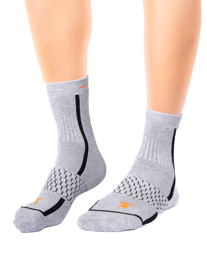 FL3PS007 Full Length Socks Tri-Pack • Honeycomb Arch Support System