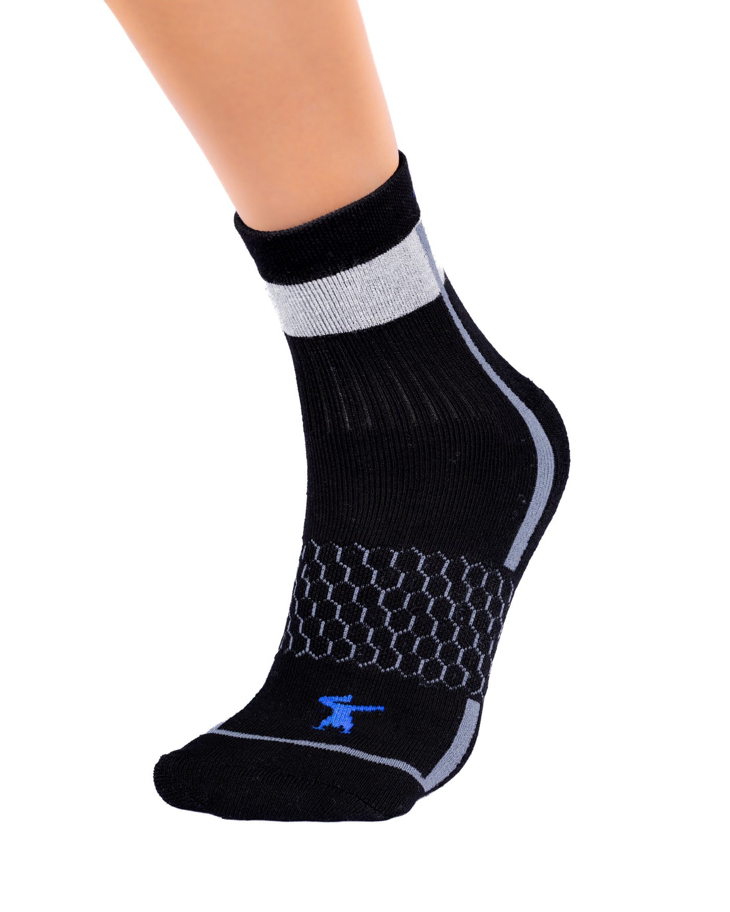 FL3PS007 Full Length Socks Tri-Pack • Honeycomb Arch Support System