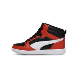 40693302-Puma Punch Mid JR PUMA Black-Candy Apple