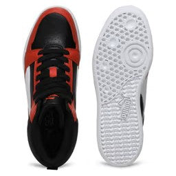 40693302-Puma Punch Mid JR PUMA Black-Candy Apple