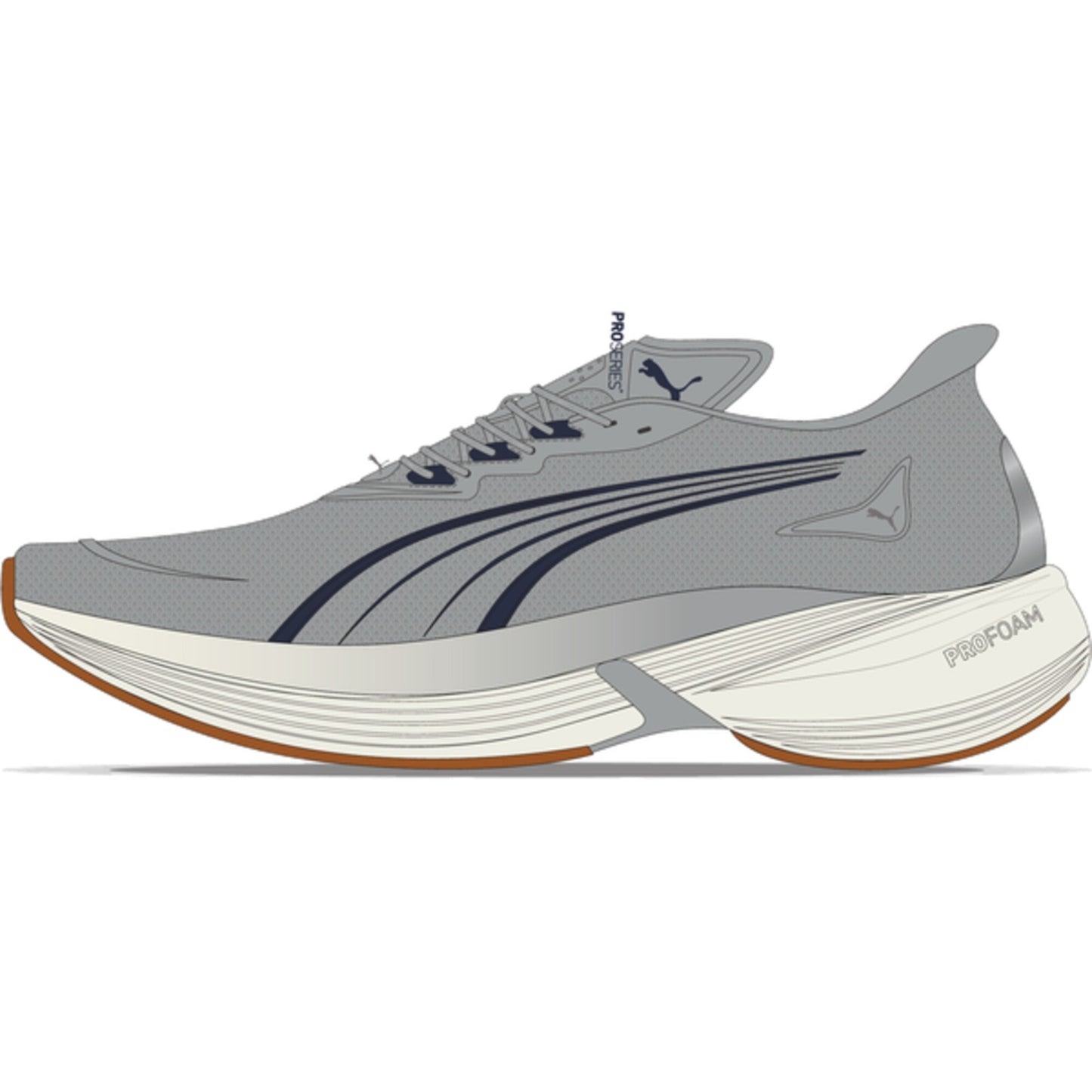 31354602 Conduct Pro V1 Gray Echo-PUMA Navy-Warm