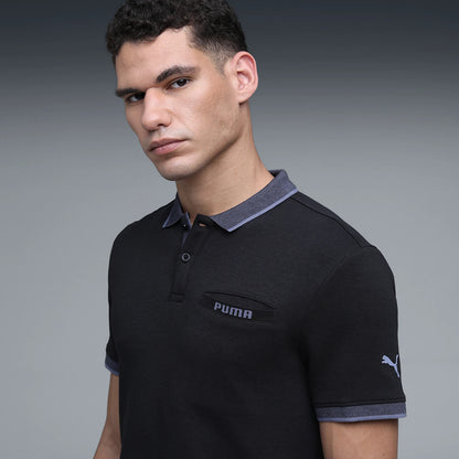 63657801 WARDROBE ESS Interlock Polo PUMA Black