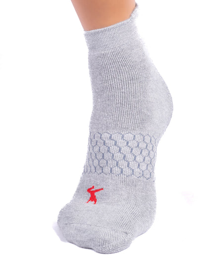 FL3PS009 Ankle Length Socks Tri-Pack • Honeycomb Arch Support System
