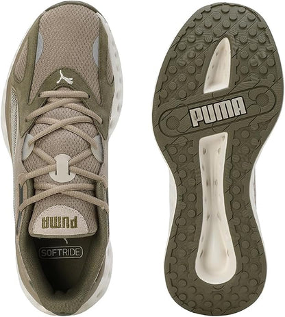 31050002 Puma Softride Frequence Oak Branch-PUMA Olive