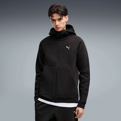 69394801 PUMATECH Slim Full-Zip Hoodie DK PUMA Bl