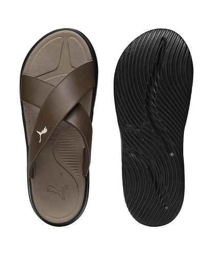 39186008 Puma Softride Seave Slip Totally Taupe