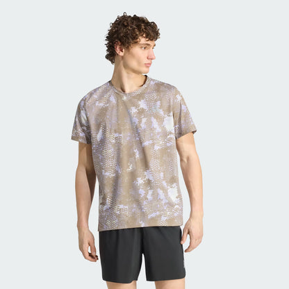 KG0465 ADI365 Running Animal Print Iconic T-Shirt