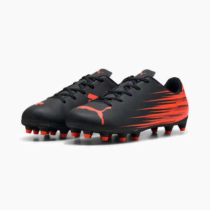 10849607 ATTACANTO II FG/AG Jr PUMA Black-Glowing Red