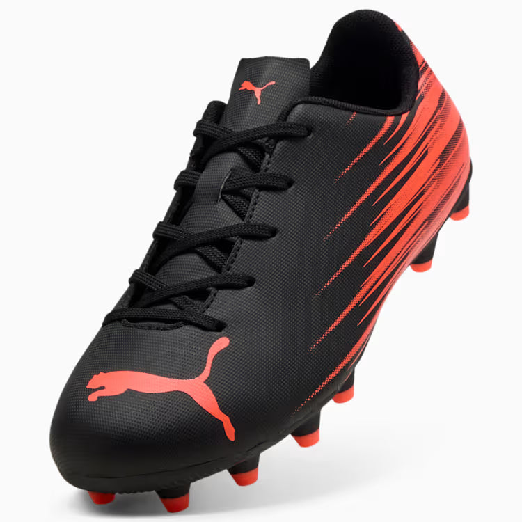 10849607 ATTACANTO II FG/AG Jr PUMA Black-Glowing Red