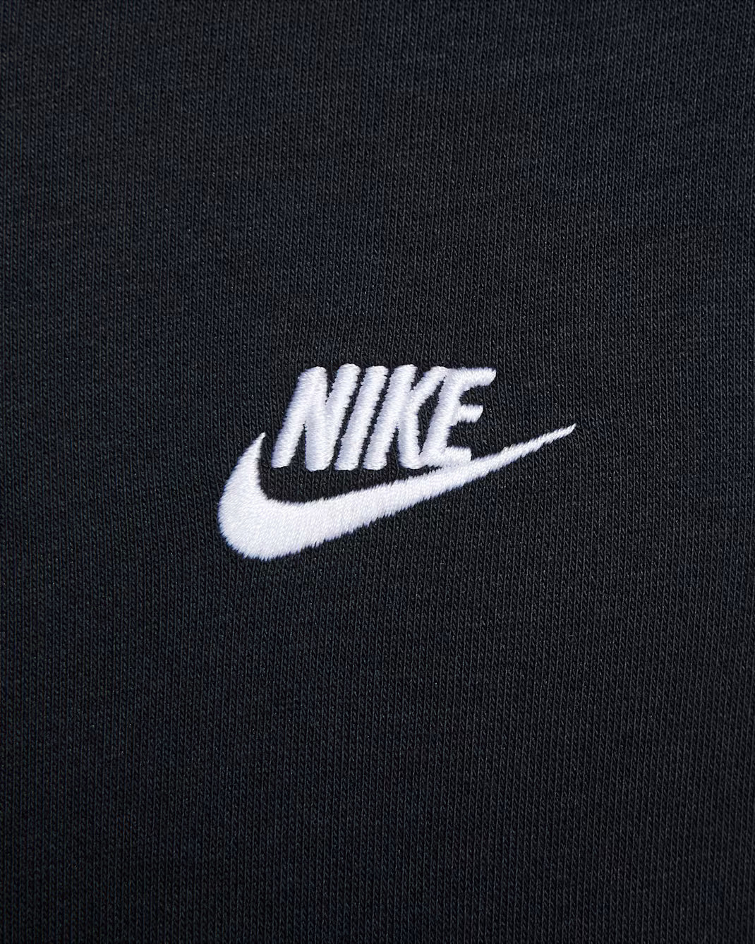 FN3885-010 Nike Club Men's Full-Zip French Terry Hoodie