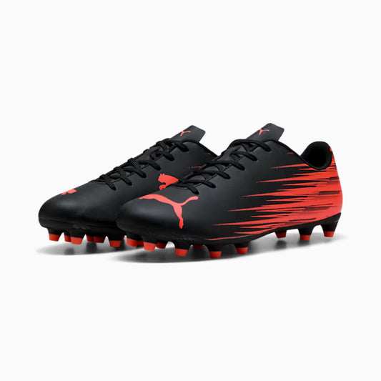 10849307 ATTACANTO II FG/AG Black-Glowing Red PUMA