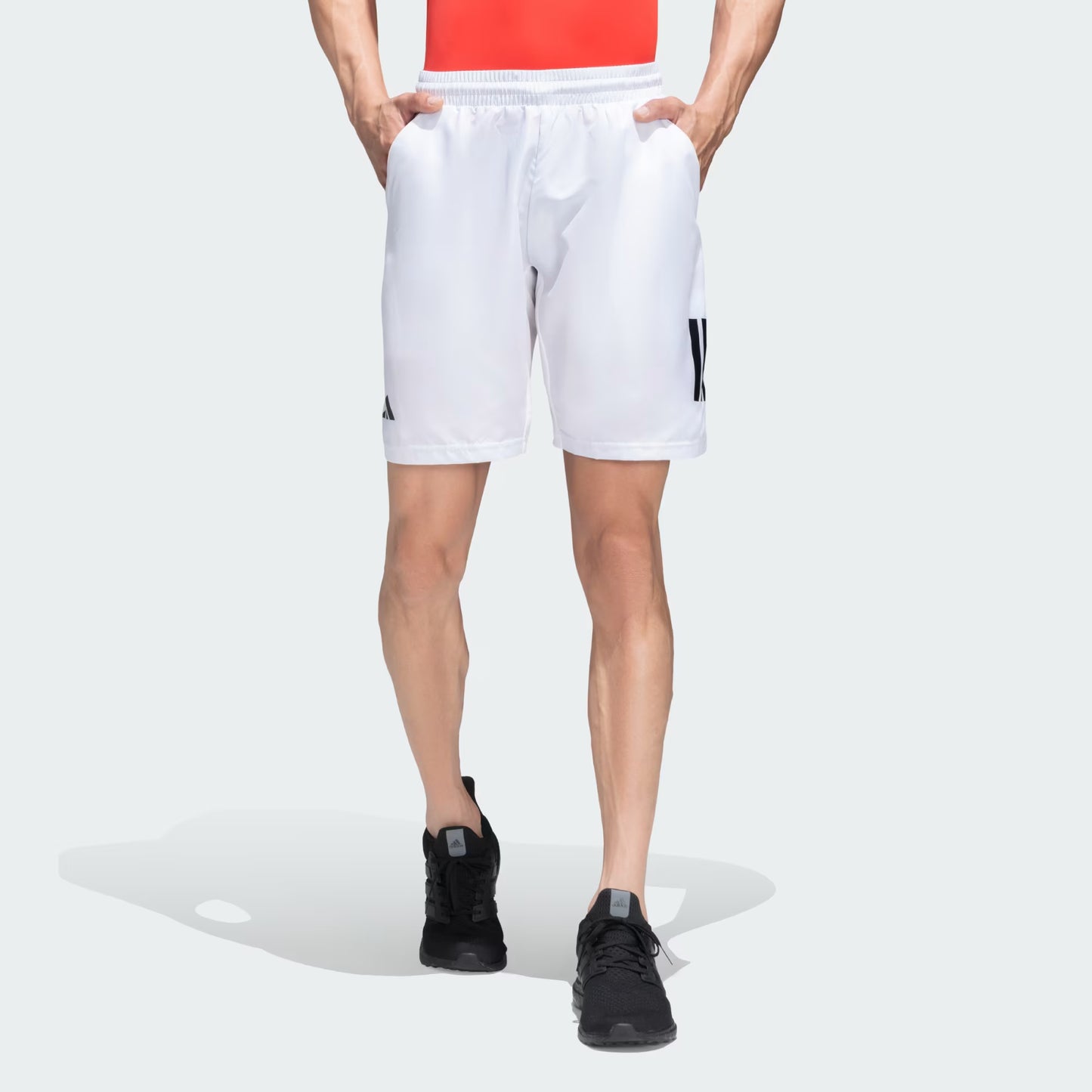 JX3203 Adidas Club 3 Stripes Shorts