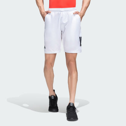 JX3203 Adidas Club 3 Stripes Shorts