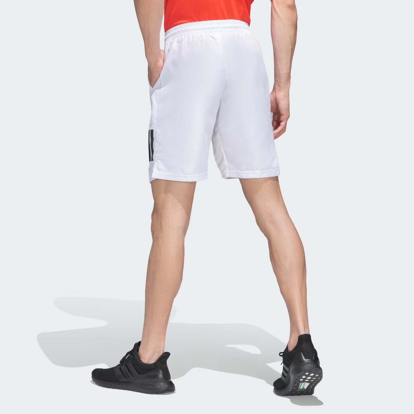 JX3203 Adidas Club 3 Stripes Shorts