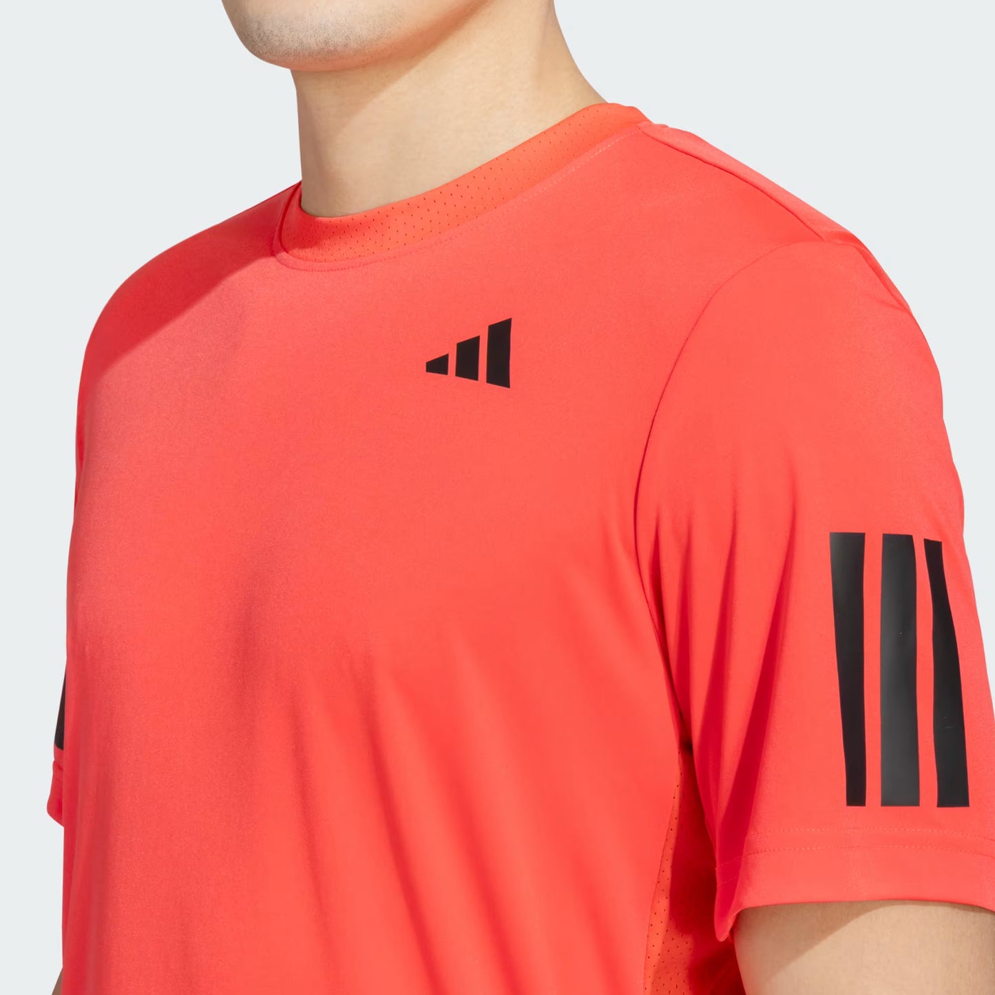 JX3204 Adidas Club 3 Stripes Tee