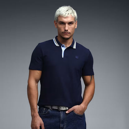 63885606 WARDROBE ESS Jacquard Collar Polo PUMA N