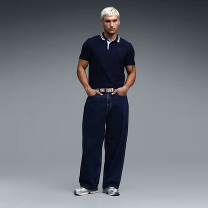 63885606 WARDROBE ESS Jacquard Collar Polo PUMA N