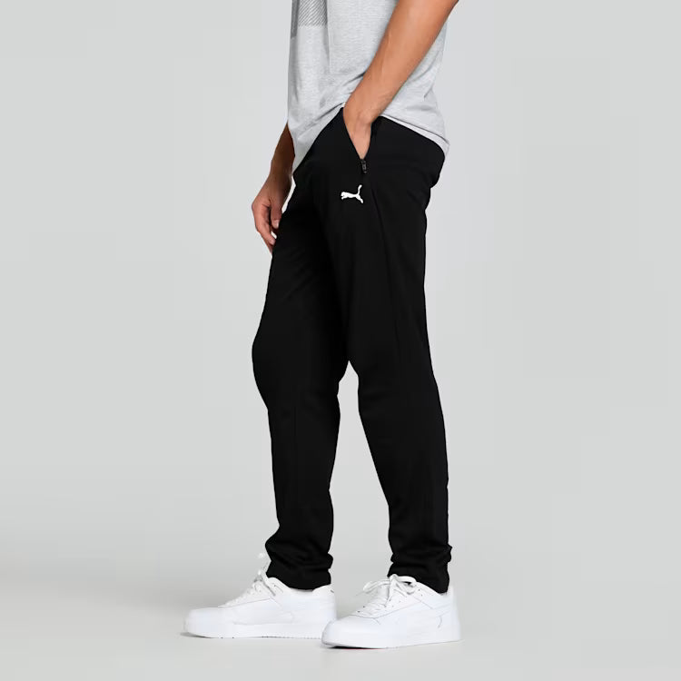68704001 ESS Zippered Jersey Pants op PUMA Black-S
