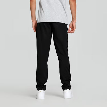 68704001 ESS Zippered Jersey Pants op PUMA Black-S