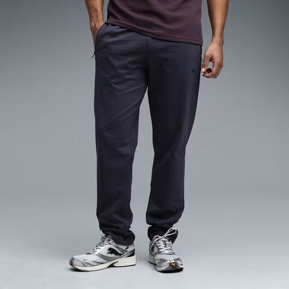 68704034-ESS Zippered Jersey Pants op Moody Gray