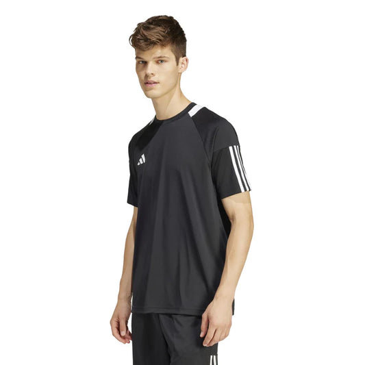 IR7823  Adidas Sereno AEROREADY 3-Stripes Tee