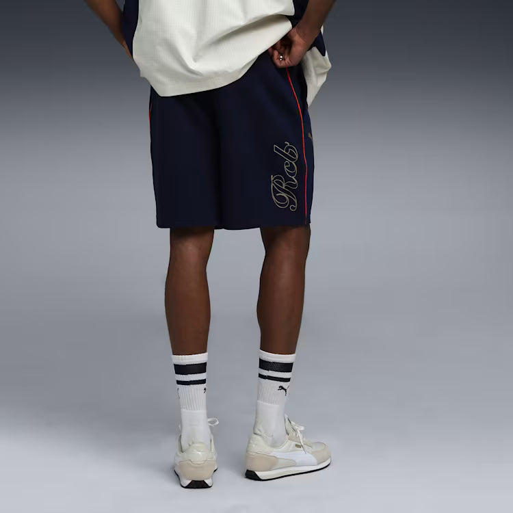 60868506 Puma X RCB Travel Shorts PUMA Navy