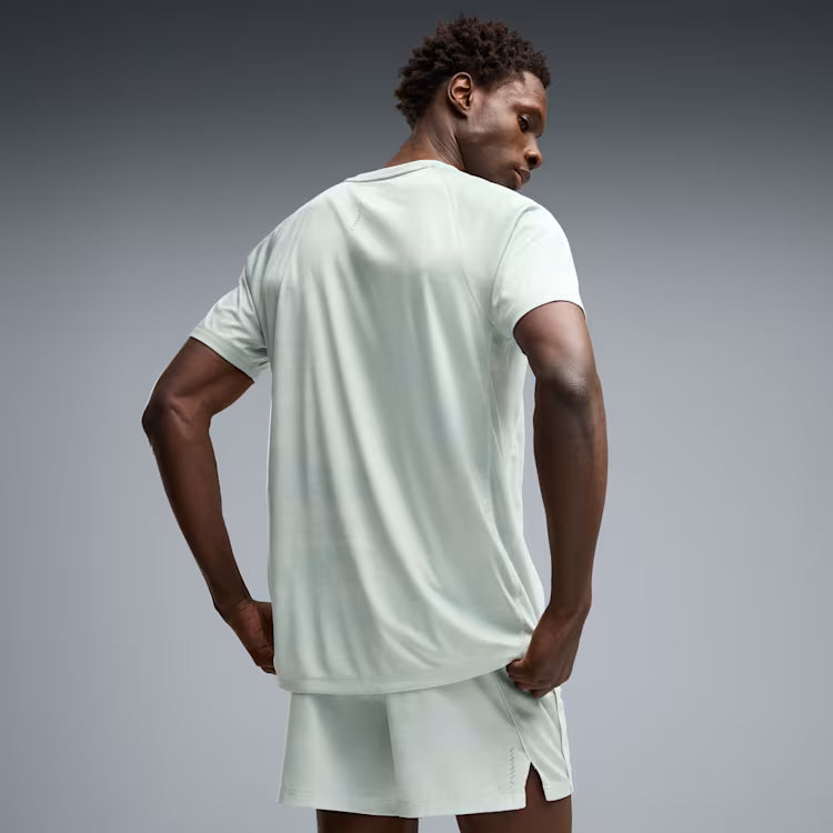52841529 Run Velocity AOP Tee Creme De Mint