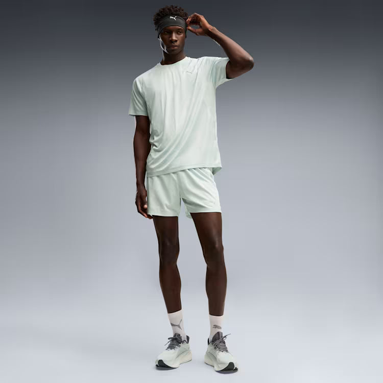 52841529 Run Velocity AOP Tee Creme De Mint
