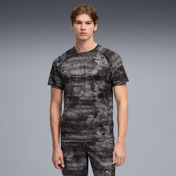 52841501 M Run Velocity AOP Tee PUMA Black