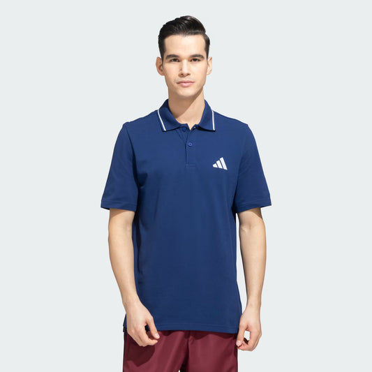 KE1762 Adidas Small Logo Pique Polo Shirt
