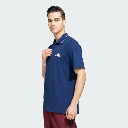KE1762 Adidas Small Logo Pique Polo Shirt