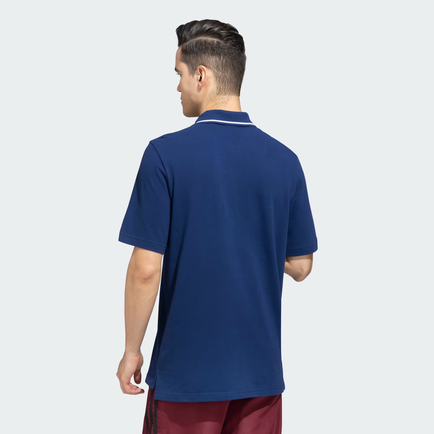 KE1762 Adidas Small Logo Pique Polo Shirt