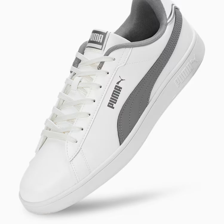 39712804 Puma Smash Pop Warm White-Stormy Slate