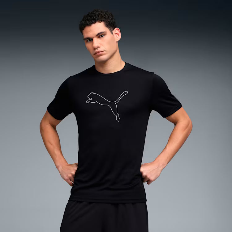 68900301 M TAD ESSENTIAL Elevated Tee PUMA Black