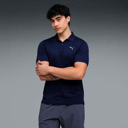68901006 M TAD ESSENTIAL Jacquard Polo PUMA Navy