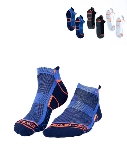 FL3PS004 Ankle Length Socks Tri-Pack