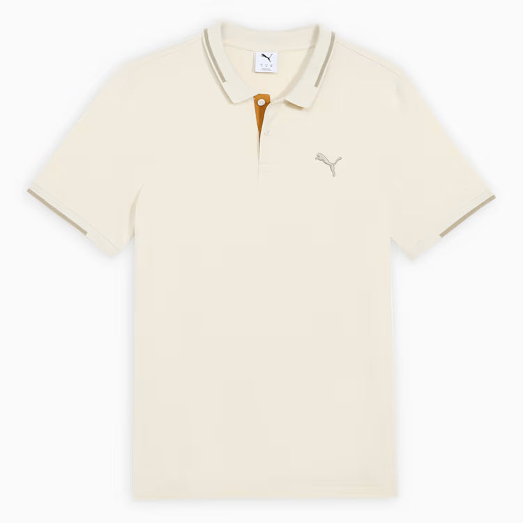 63413787 Puma Wardrobe Essentials Men's Contrast Polo T-shirt