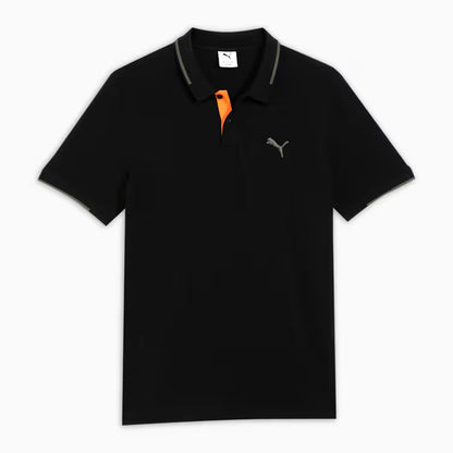 63413799 WARDROBE ESS Contrast Placket Polo Chamb
