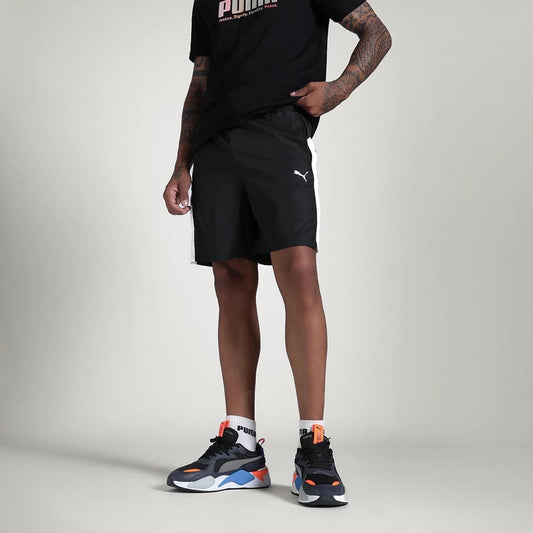68705201 ESS Zippered Woven Shorts PUMA Black